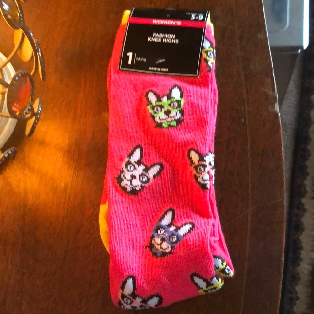 Dog knee length socks